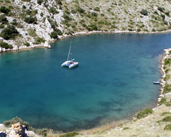 Cuska Bay, Dugi Otok, Croatia