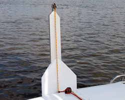 Płetwa miecza - układ fałów